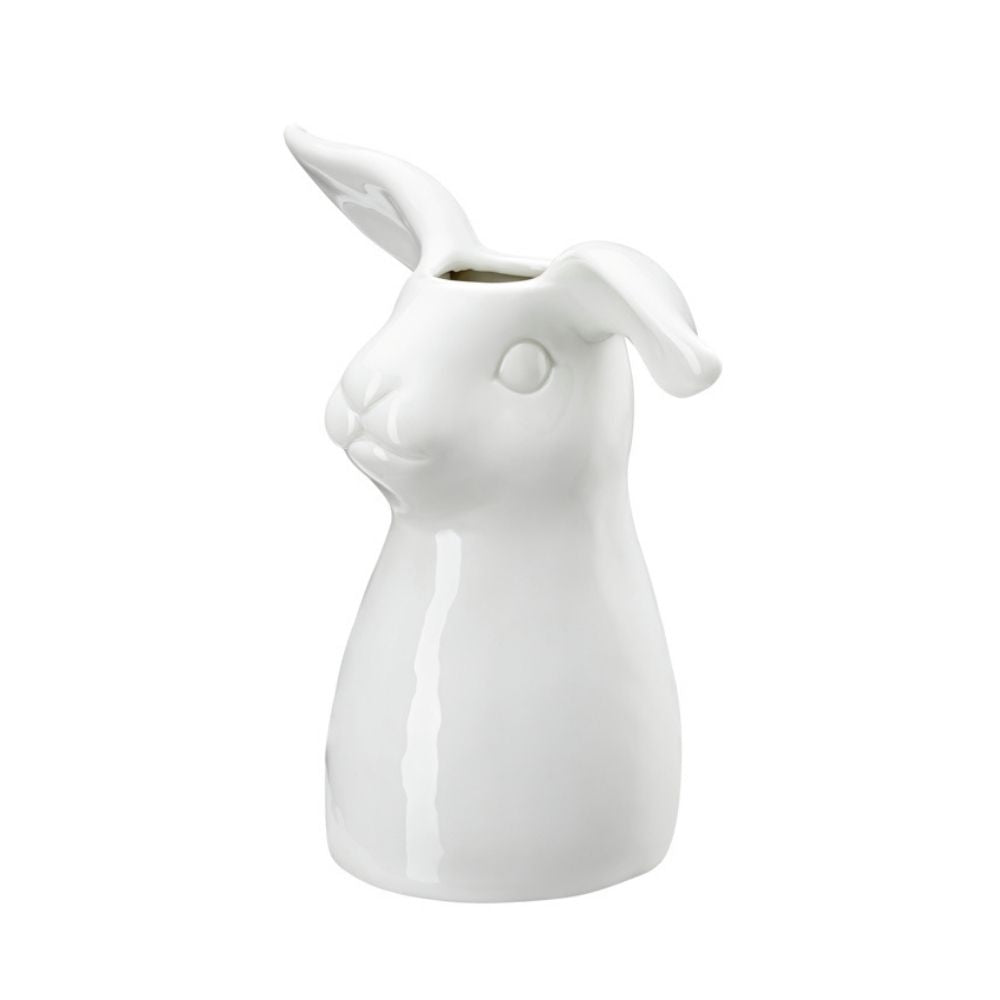 Vaza alba din portelan, model iepure, 16 cm, Bunny - HUTSCHENREUTHER