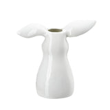 Vaza alba din portelan, model iepure, 16 cm, Bunny - HUTSCHENREUTHER