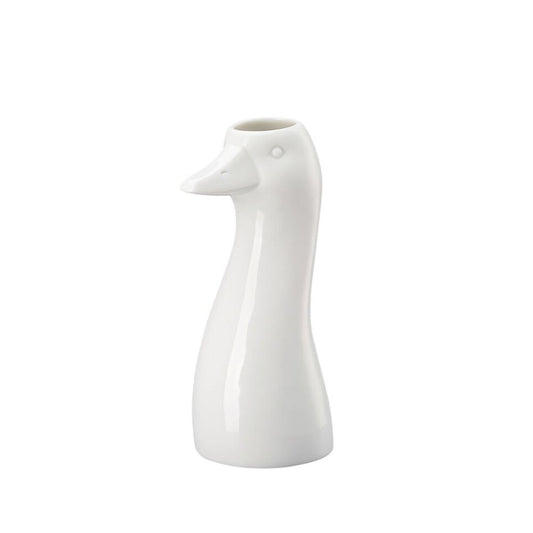 Vaza alba din portelan, 14 cm, Goose - HUTSCHENREUTHER