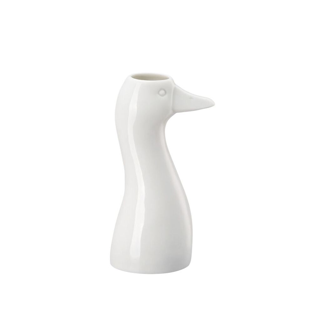 Vaza alba din portelan, 14 cm, Goose - HUTSCHENREUTHER