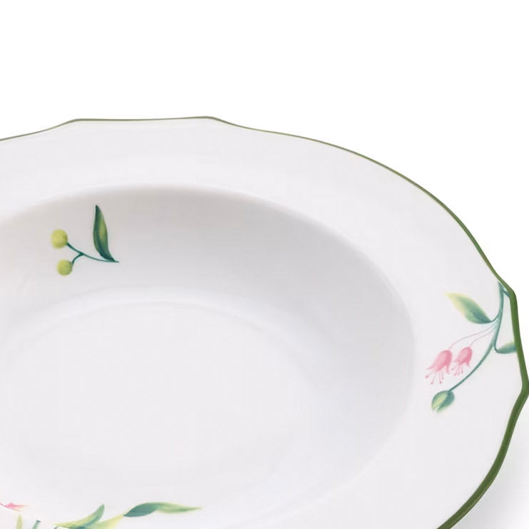 Farfurie pentru supa, 23 cm, Florenza Malva - GINORI 1735