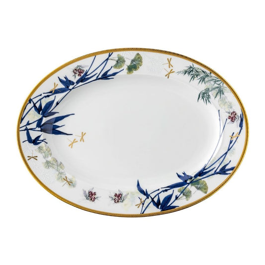 Platou oval, 34 cm, Turandot White by Gianni Cinti - ROSENTHAL