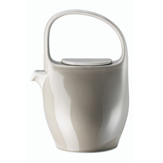 Ceainic din portelan, Junto Pearl Grey - ROSENTHAL