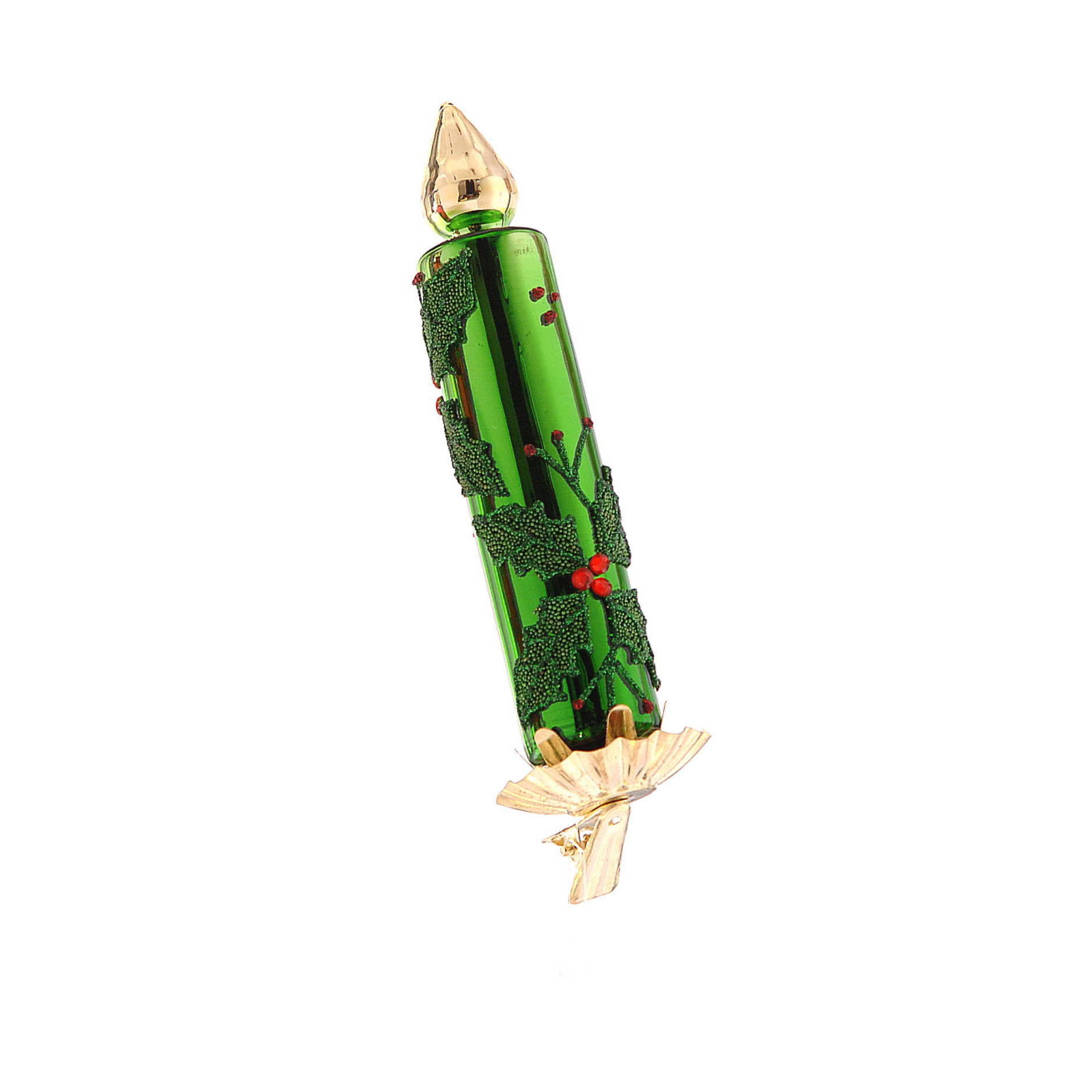 Ornament pentru brad lumanare, multicolor, 13 cm - Simona's Christmas