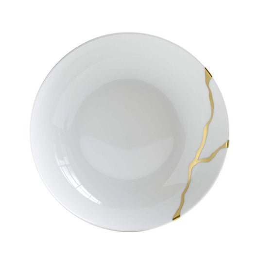 Farfurie pentru supa, Kintsugi by Sarkis - BERNARDAUD