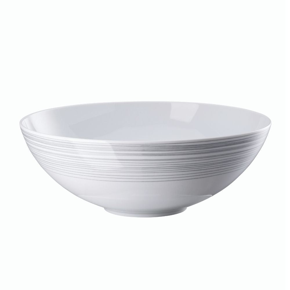 Bol pentru salata, 26 cm, TAC Gropius Stripes 2.0 by Walter Gropius - ROSENTHAL