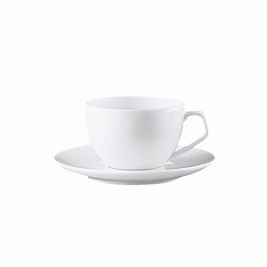 Ceasca pentru espresso si farfurie, Tac Gropius White by Walter Gropius - ROSENTHAL