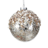 Glob din sticla Penelope, auriu, 10 cm - SIMONA'S Christmas