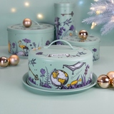 Platou pentru tort, verde, 28.5 cm, Allegria -  BACI MILANO