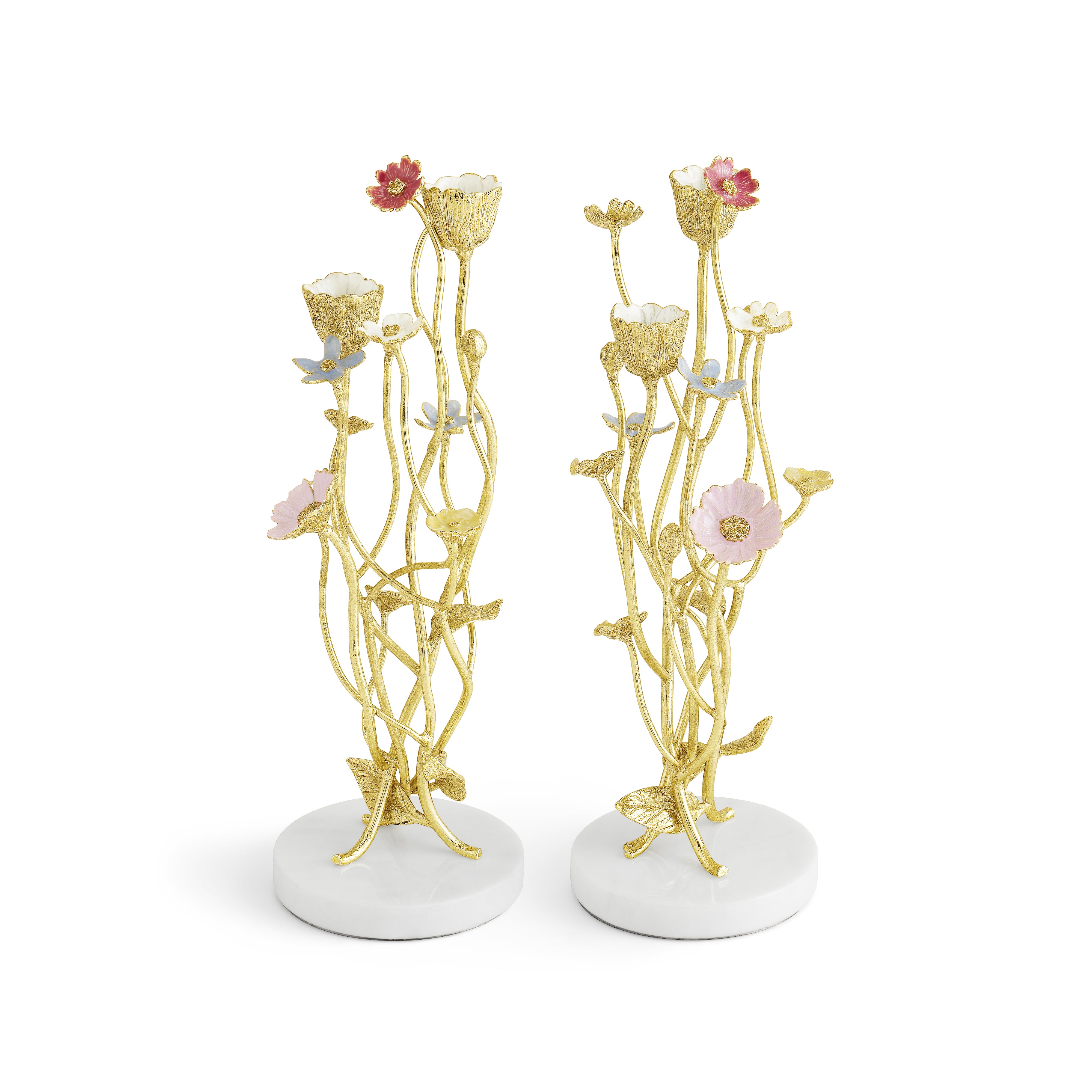 Set 2 sfesnice, 30 cm, Wildflowers - Michael Aram