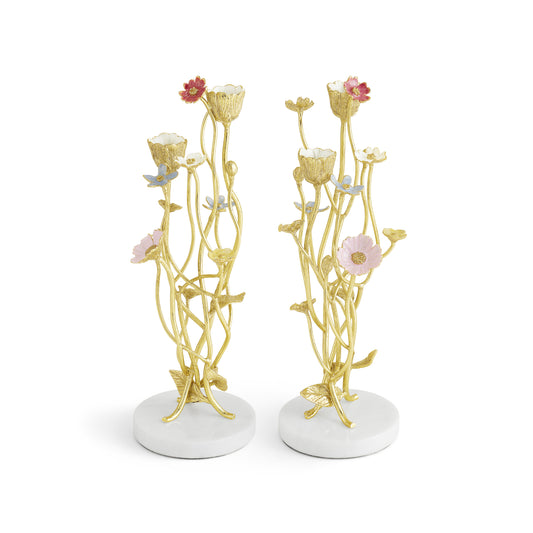 Set 2 sfesnice, 30 cm, Wildflowers - Michael Aram