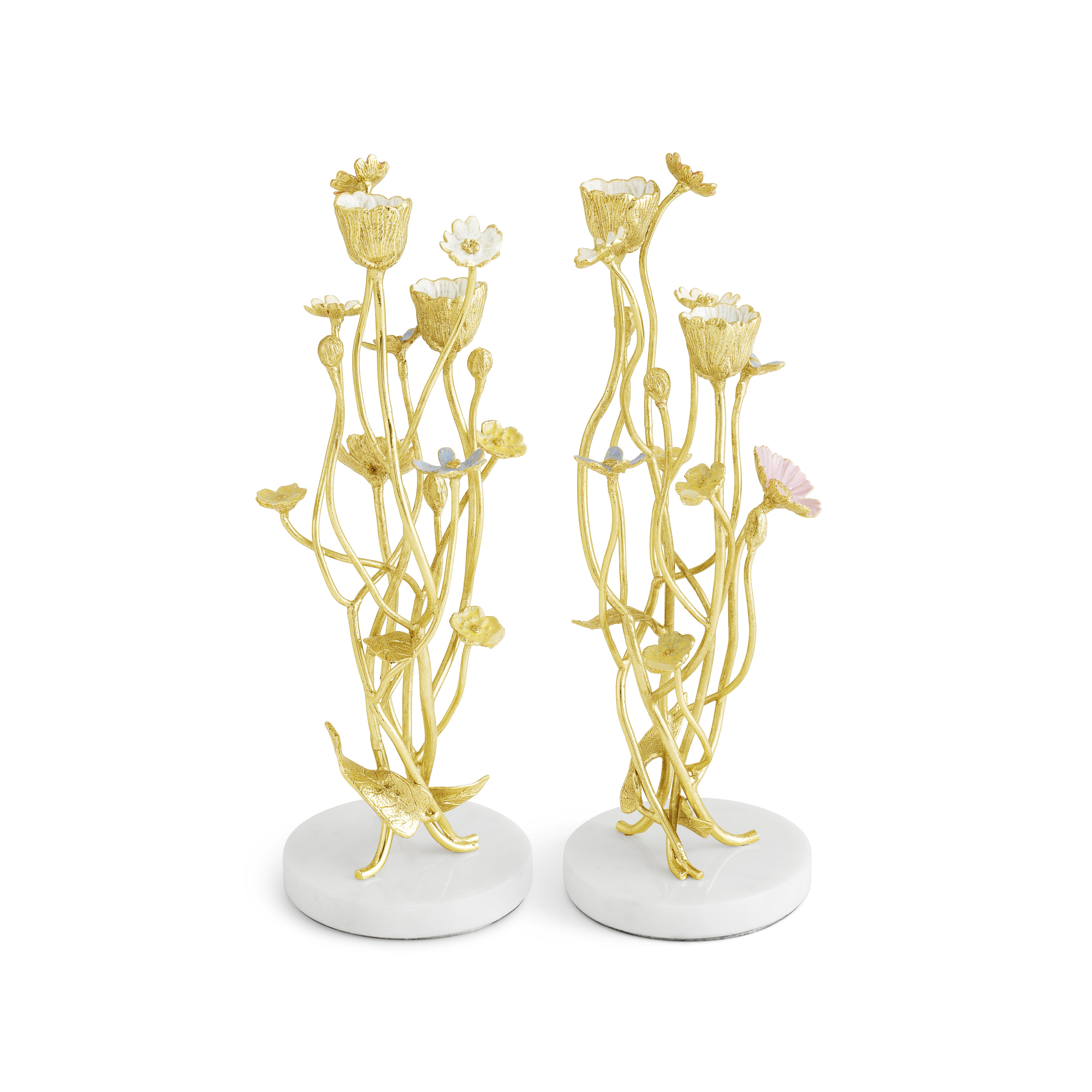 Set 2 sfesnice, 30 cm, Wildflowers - Michael Aram