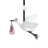 Sculptura decorativa, 12,7 cm, roz, Stork - Michael Aram