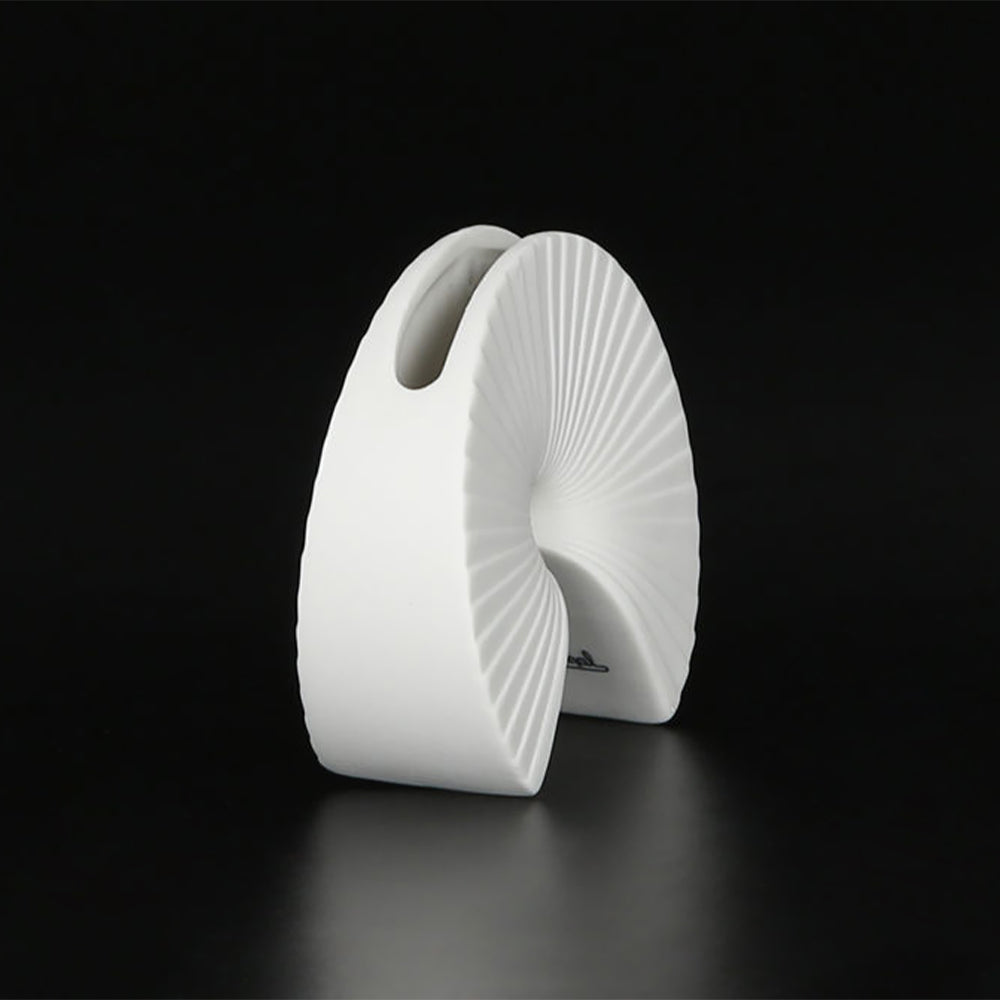 Vaza din portelan, 24 cm, Arcus White Mat - ROSENTHAL