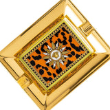 Scrumiera din portelan, 13 cm, Jungle Animalier - VERSACE