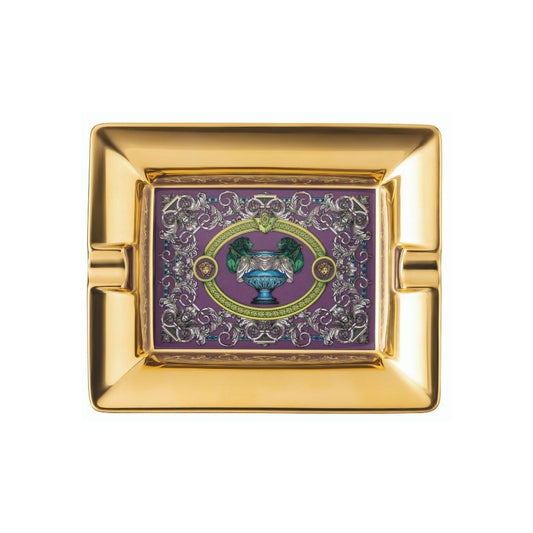 Scrumiera din portelan, 13 cm, Barocco Mosaic - VERSACE