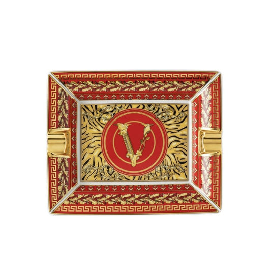 Scrumiera din portelan, 13 cm, Virtus Holiday - VERSACE