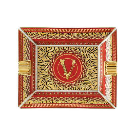 Scrumiera din portelan, 16 cm, Virtus Holiday - VERSACE