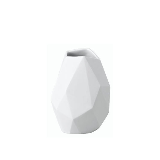 Vaza alba din portelan, 9 cm, Surface White Mat - ROSENTHAL