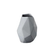 Vaza gri din portelan, 9 cm, Surface Lava - ROSENTHAL