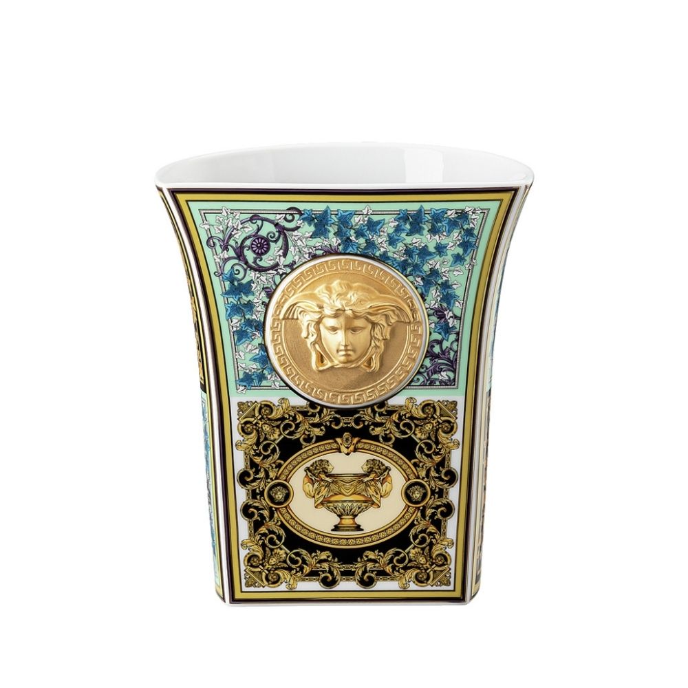 Vaza din portelan, 18 cm, Barocco Mosaic - VERSACE