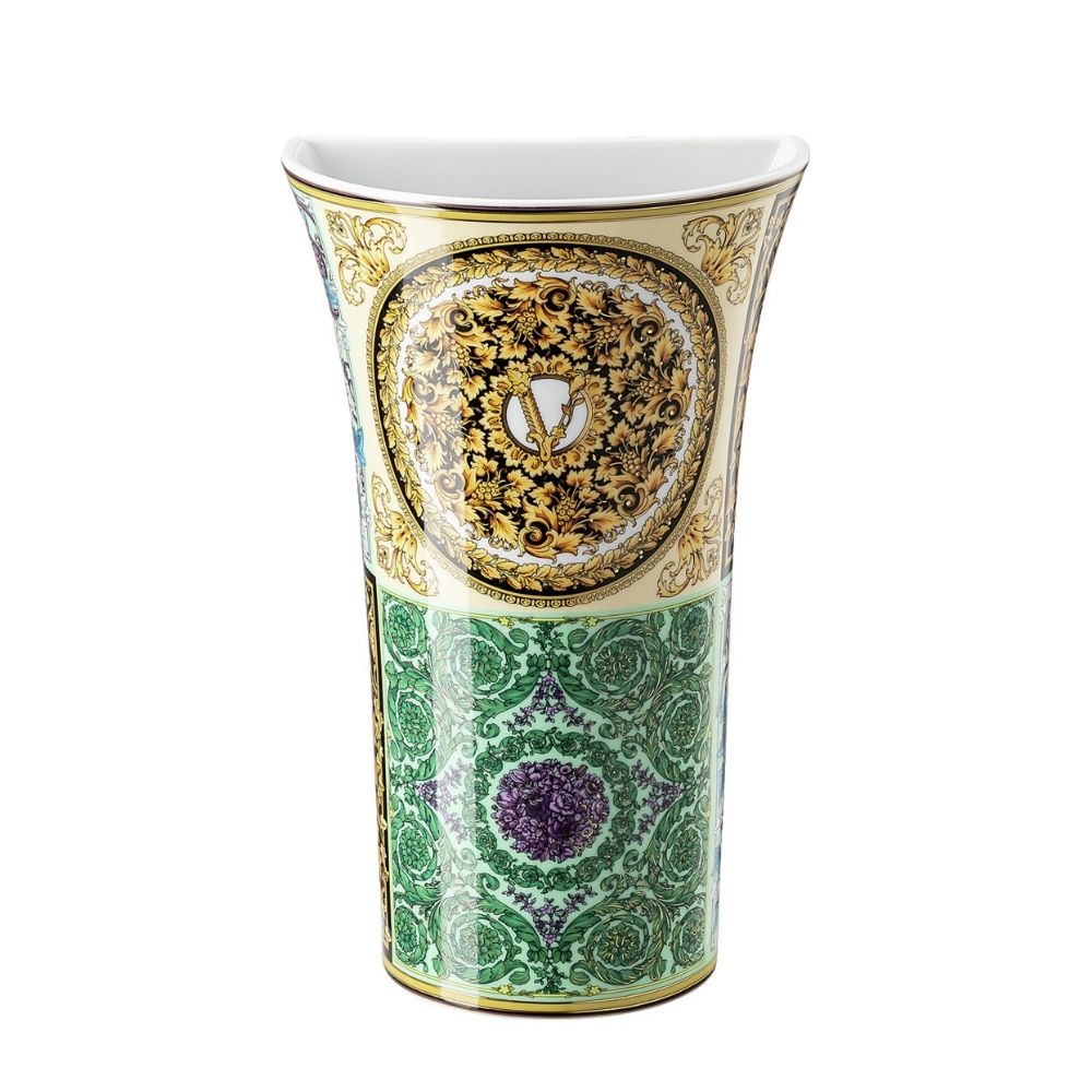 Vaza din portelan, 26 cm, Barocco Mosaic - VERSACE