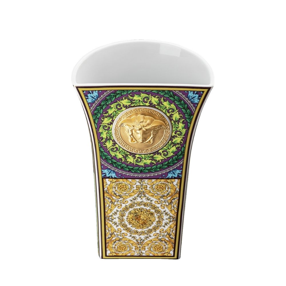 Vaza din portelan, 26 cm, Barocco Mosaic - VERSACE