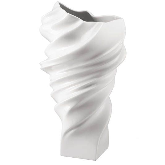 Vaza alba din portelan, 32 cm, Squall White by Cedric Ragot - ROSENTHAL