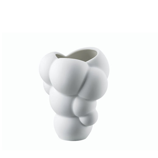 Vaza alba din portelan, 10 cm, Skum White Mat - ROSENTHAL