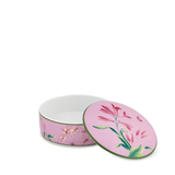 Cutie din portelan, 13 cm, Florenza Malva - GINORI 1735