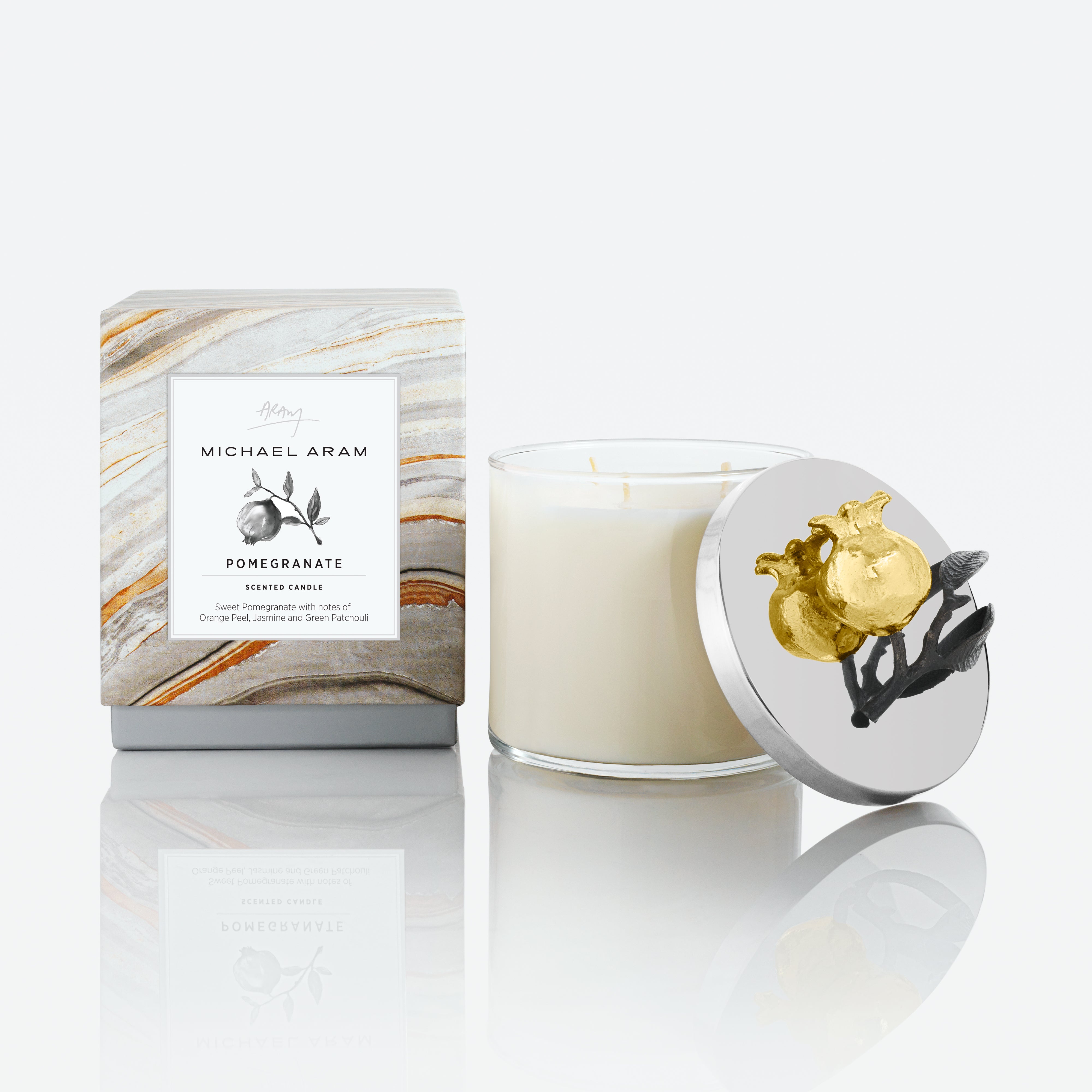 Lumanare parfumata, 390 ml, Pomegranate Gold - Michael Aram