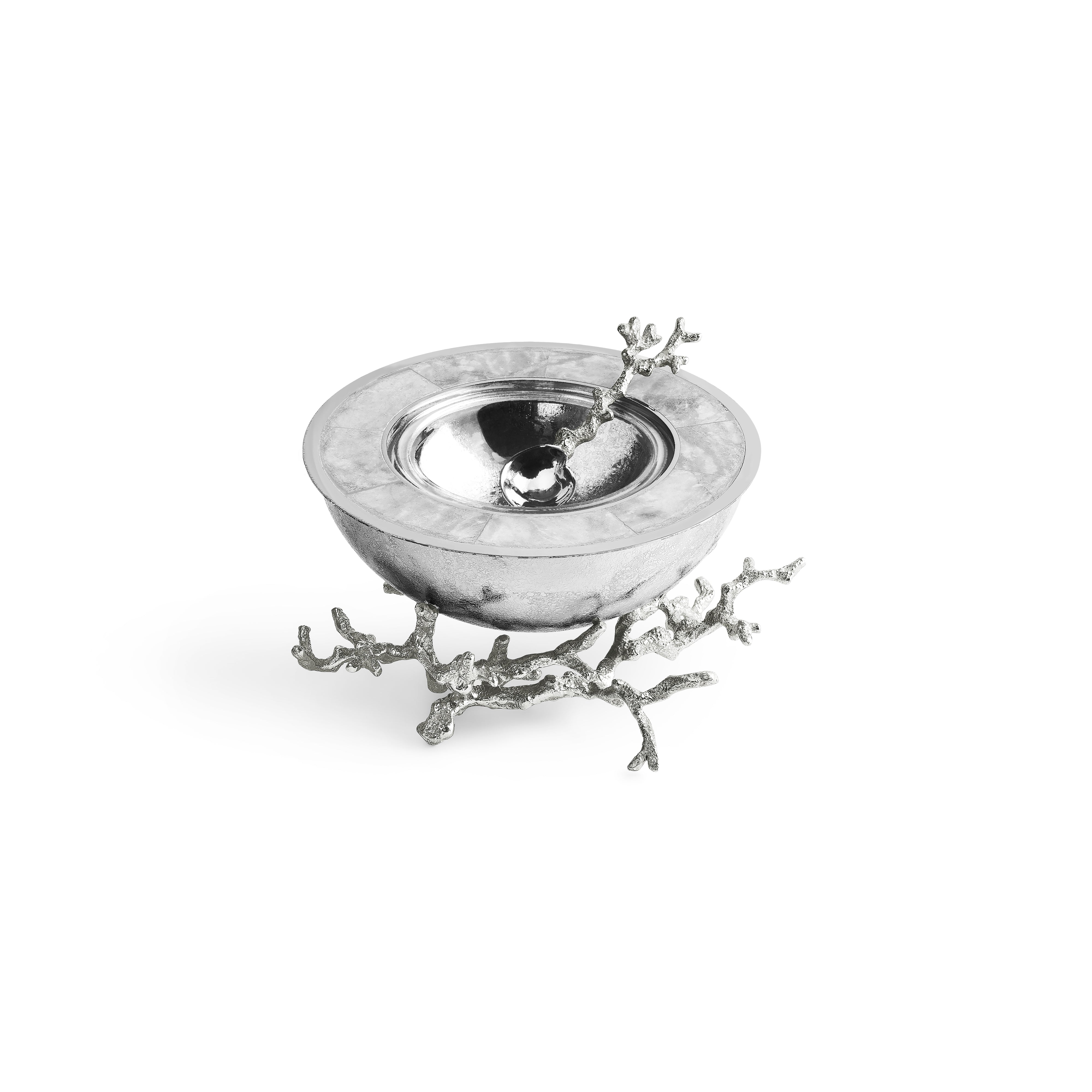 Set bol si lingura pentru caviar, 21 cm, Ocean Reef - Michael Aram