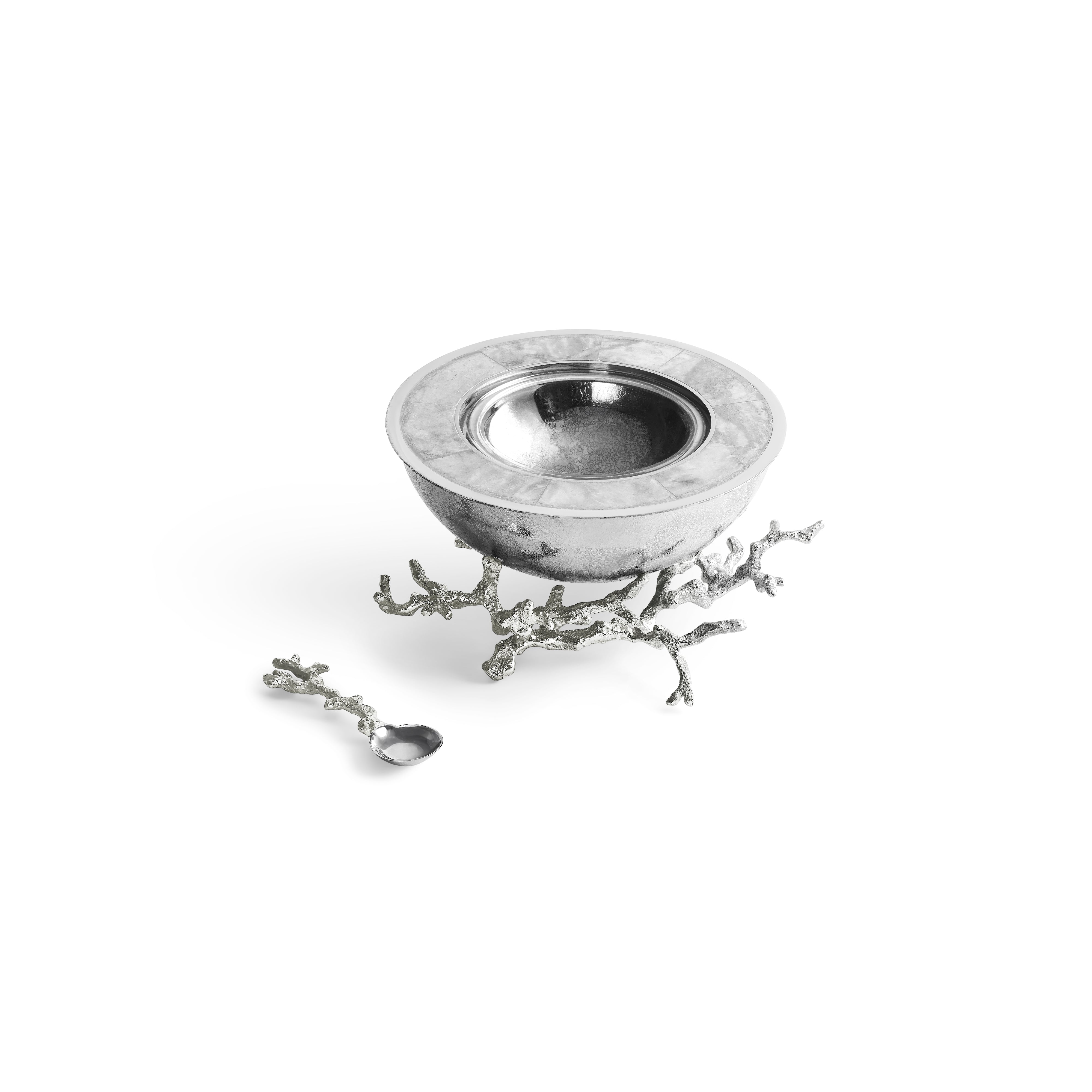 Set bol si lingura pentru caviar, 21 cm, Ocean Reef - Michael Aram