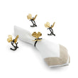Set 4 inele pentru servet, 9 cm, Butterfly Ginkgo - Michael Aram