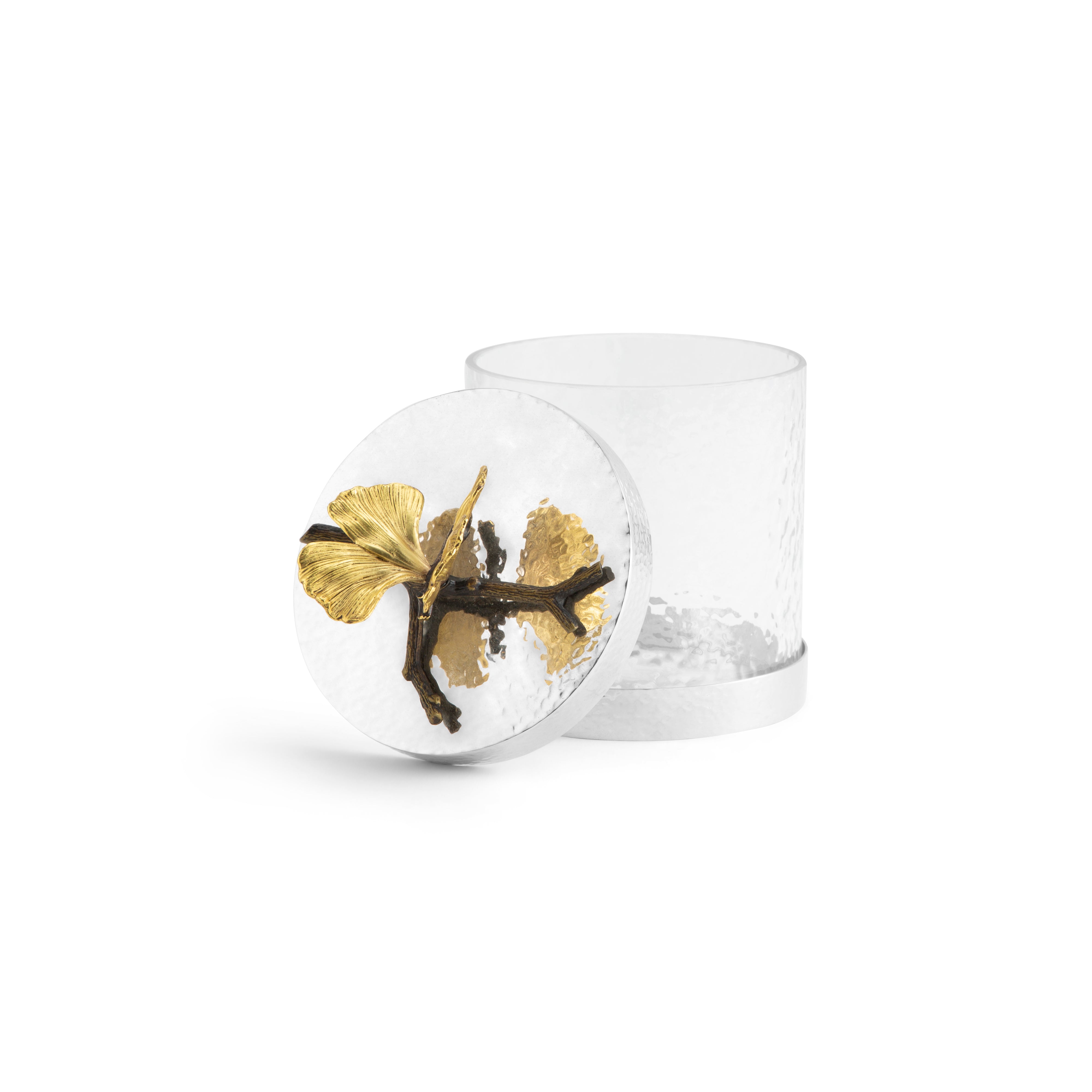 Recipient din sticla, 15 cm, Butterfly Ginkgo - Michael Aram