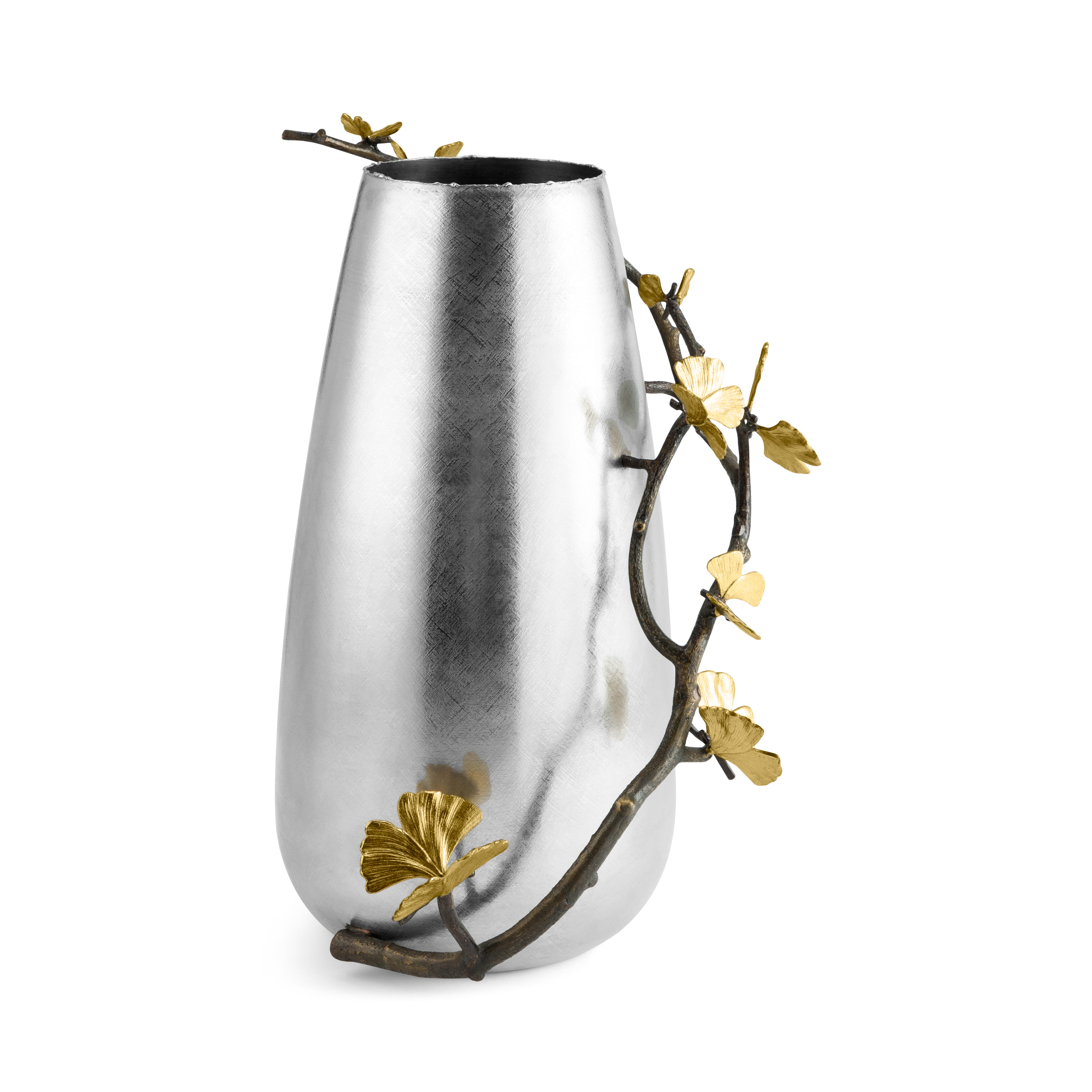 Vaza din otel inoxidabil, 48 cm, Butterfly Ginkgo - Michael Aram