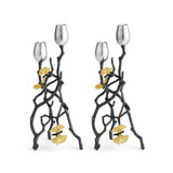 Set 2 sfesnice, 34 cm, Butterfly Ginkgo - Michael Aram