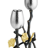 Set 2 sfesnice, 34 cm, Butterfly Ginkgo - Michael Aram