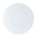 Farfurie pentru desert, Twist Blanc - BERNARDAUD