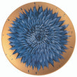 Platou rotund, In Bloom Or by Zemer Peled - BERNARDAUD