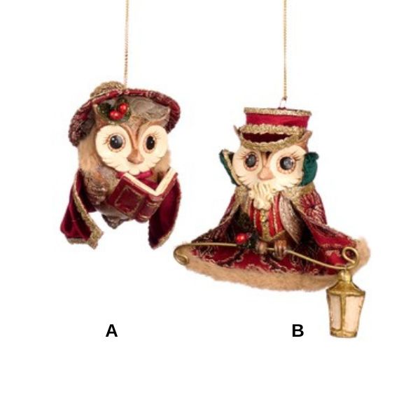 Ornament pentru brad, 10 cm, Owl - Simona's Christmas