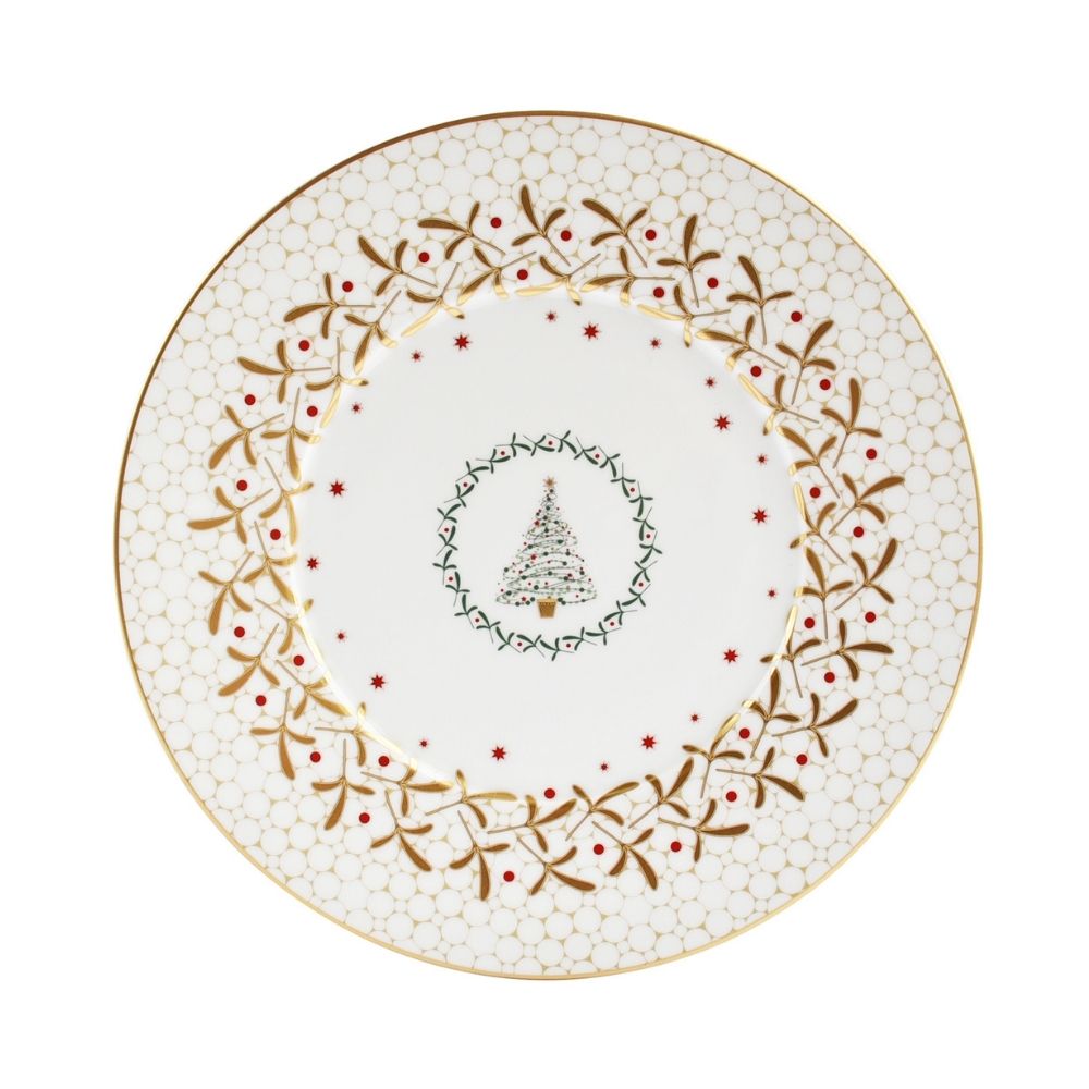 Farfurie pentru desert, 21 cm, Noel Blanc - BERNARDAUD