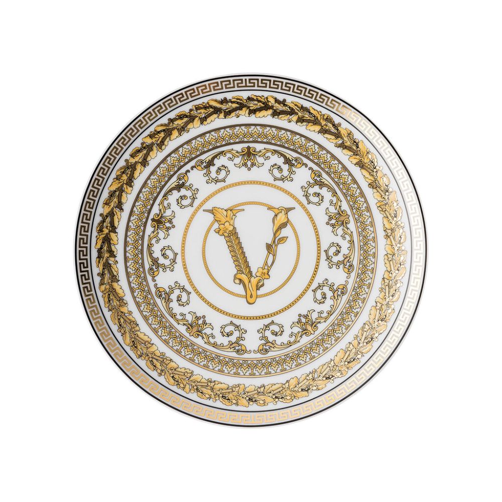 Farfurie Bread and butter, Virtus Gala White - VERSACE