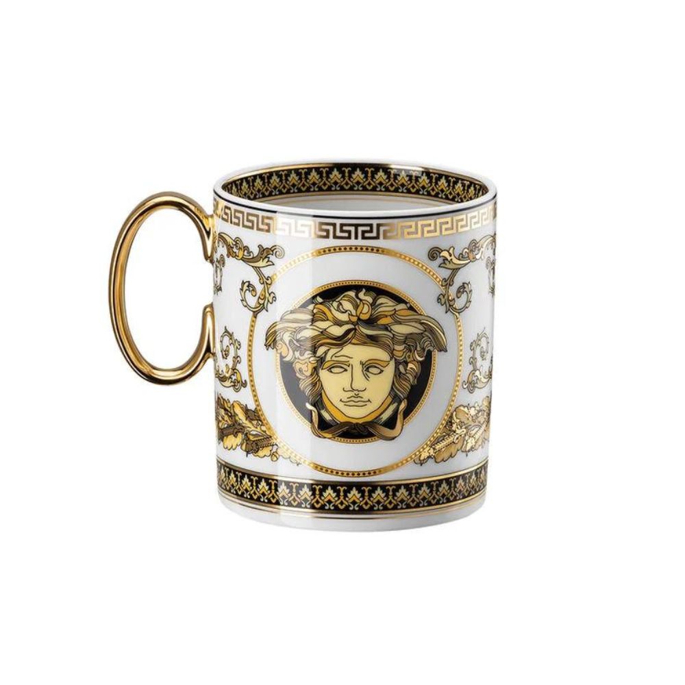 Cana din portelan, Virtus Alphabet B - VERSACE