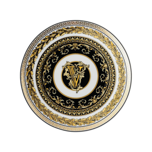 Farfurie bread and butter, Virtus Alphabet V - VERSACE