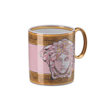 Cana din portelan, Medusa Amplified Pink Coin - VERSACE