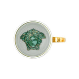 Cana din portelan, Medusa Amplified Green Coin - VERSACE