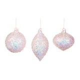Glob decorativ Elspet, roz, 10 cm - SIMONA'S CHRISTMAS