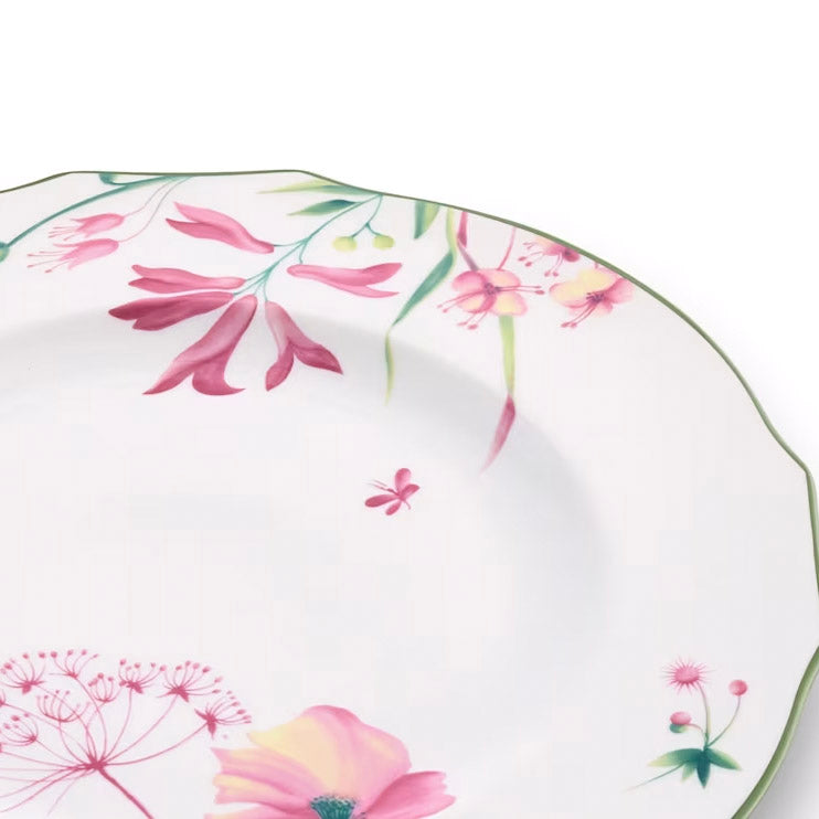 Farfurie pentru cina, alb, 28 cm, Florenza Malva - GINORI 1735