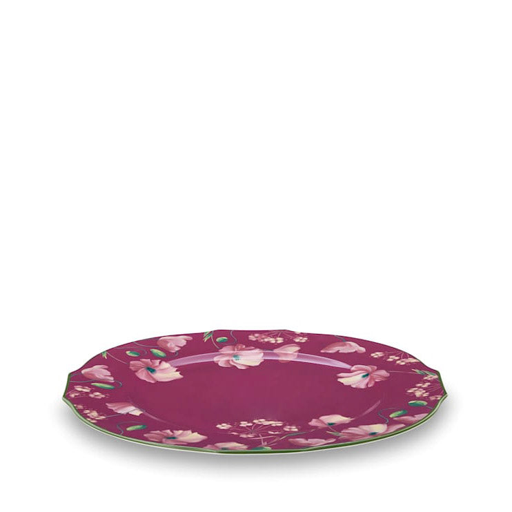 Farfurie de prezentare, 31 cm, Florenza Malva - GINORI 1735